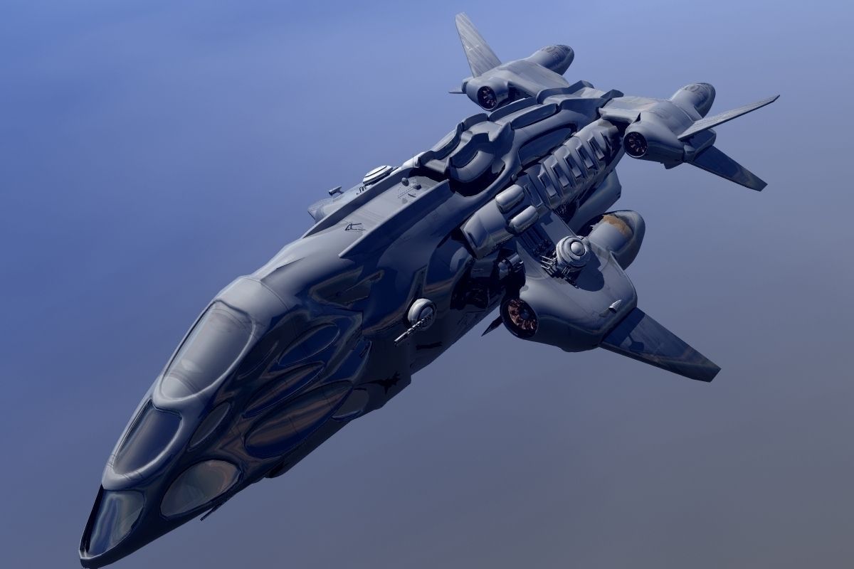Federation Cargo Military 3D model_4