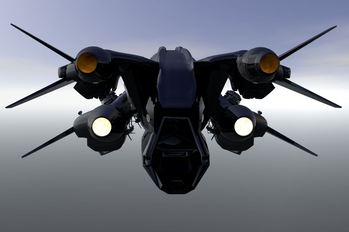 Federation Cargo Military 3D model_3