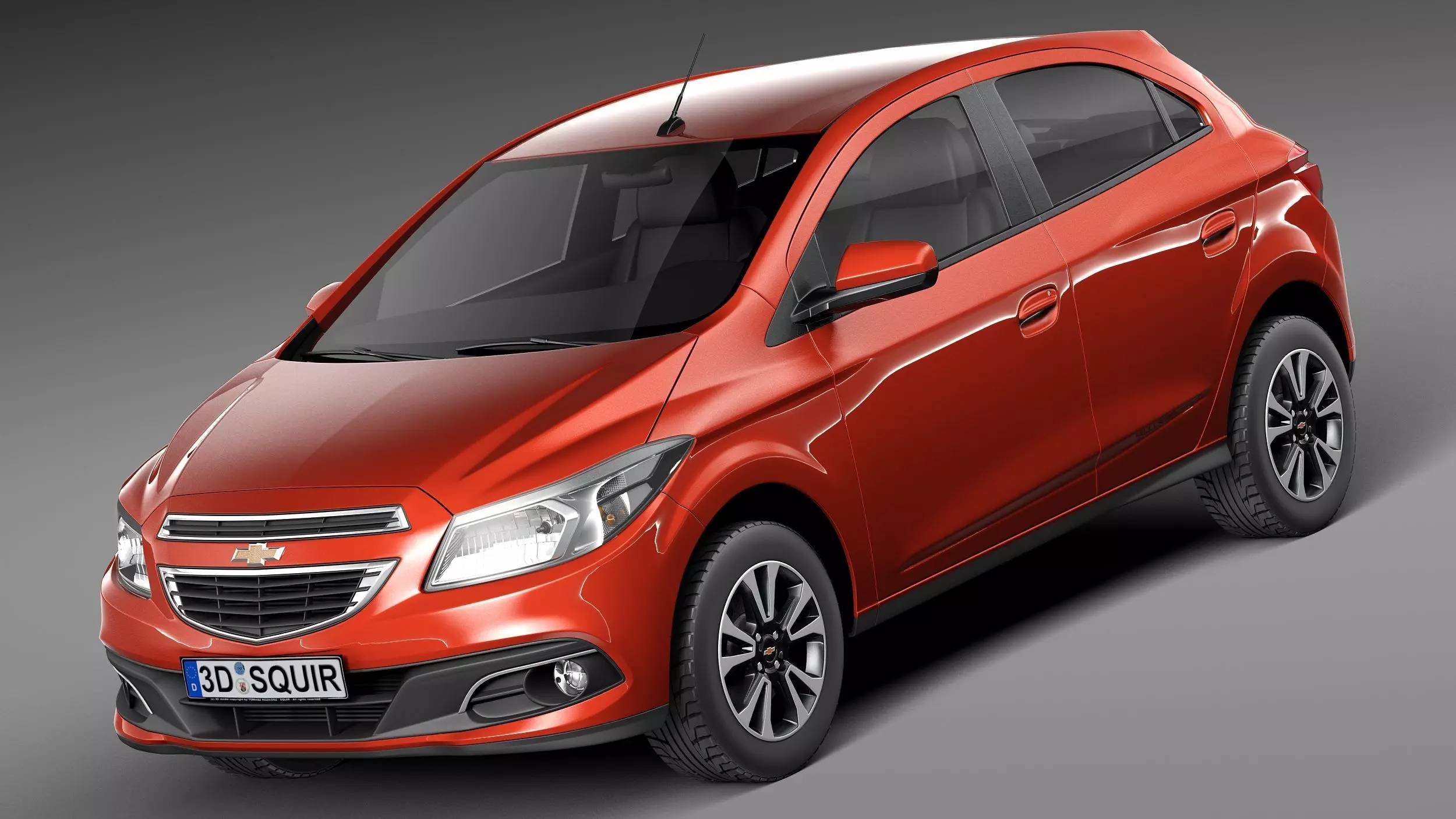 Chevrolet Onix 2013 3D model