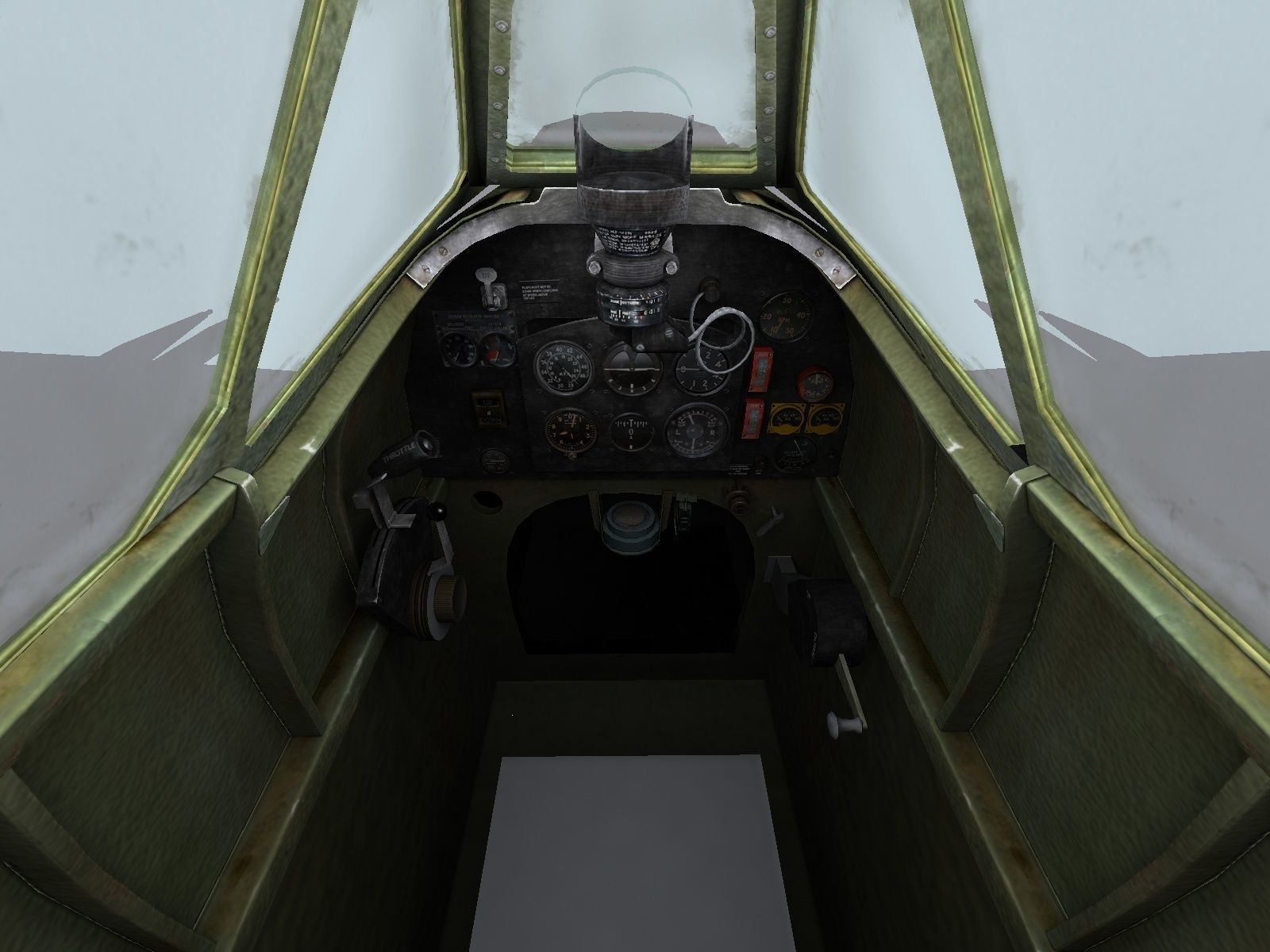 Supermarine Spitfire VB Low-poly 3D model_4