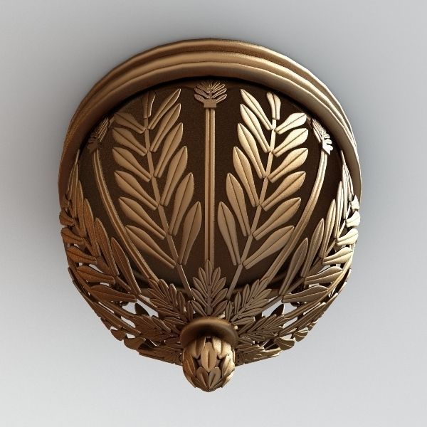 Beautiful Celling Light  3D model_1