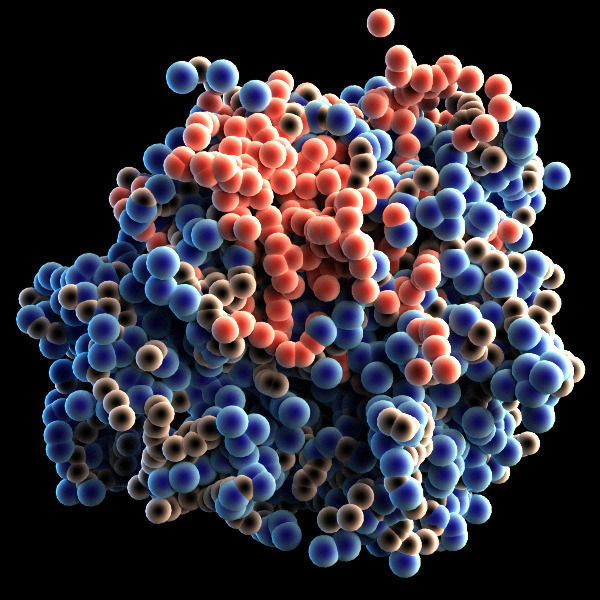 Protein Molecule 2 3D model_0