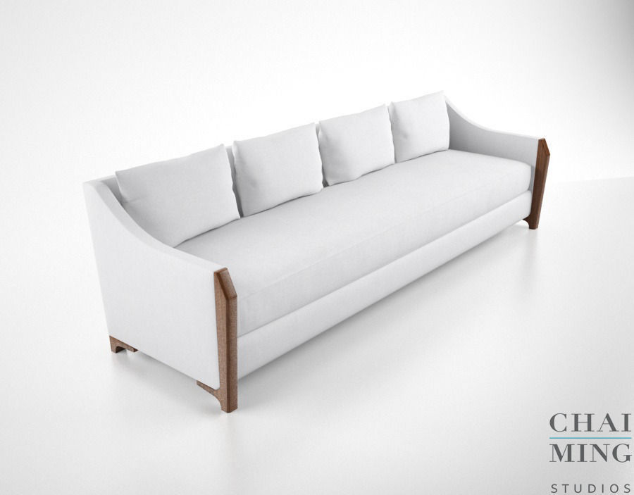 Chai Ming Studios Emperor sofa 3D model_2