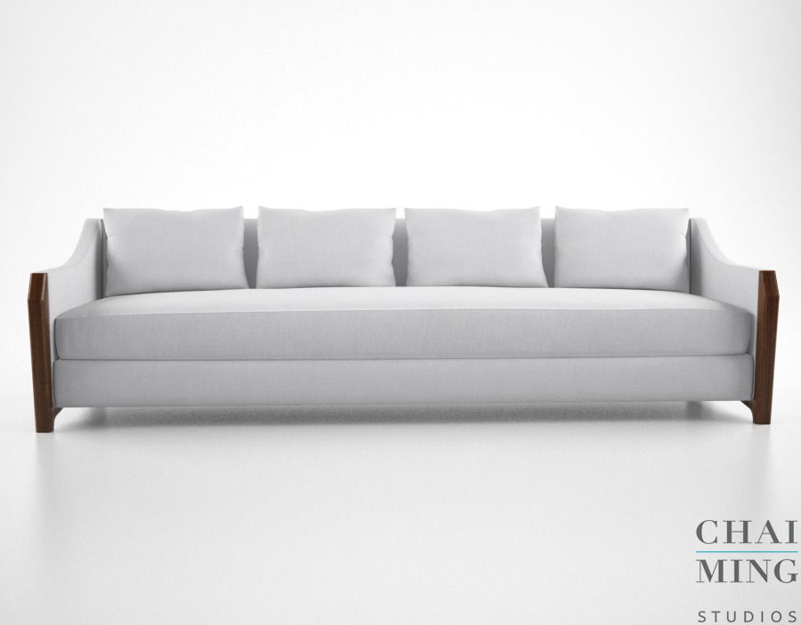 Chai Ming Studios Emperor sofa 3D model_3