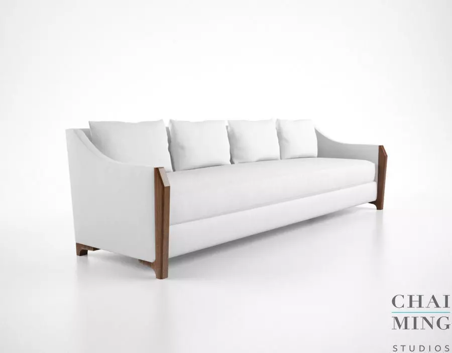 Chai Ming Studios Emperor sofa 3D model_0
