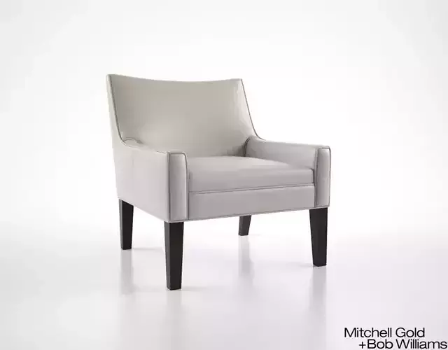 Mitchell Gold and Bob Williams Henri Chair Leather 3D model
