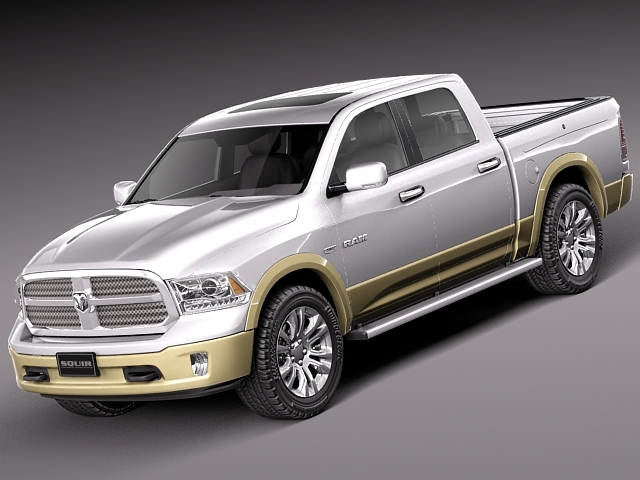 Dodge ram 3d model