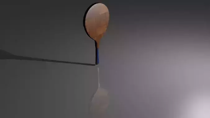 teenis racket Free 3D model