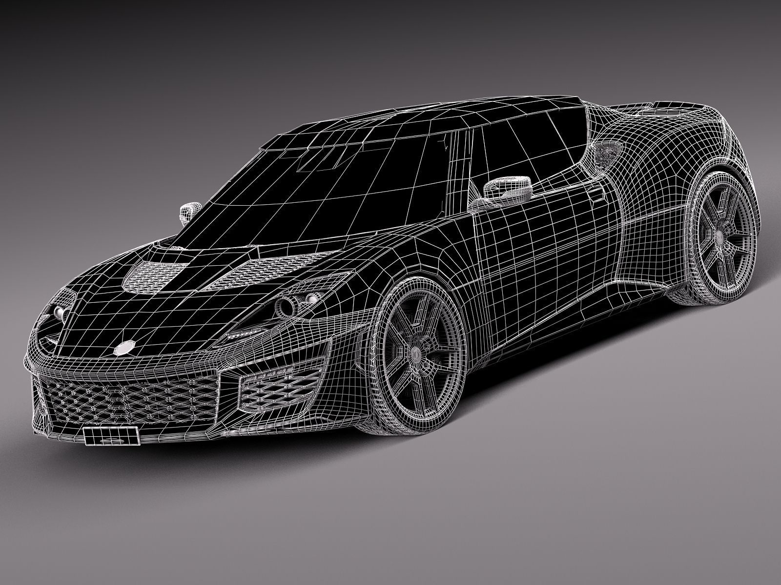 Lotus Evora 400 2016 3D model_11