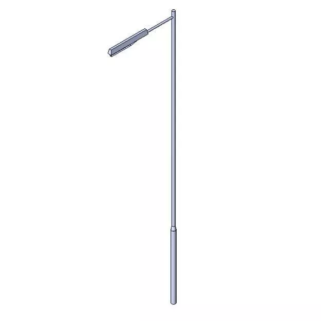 Eclairage public Free 3D model_0