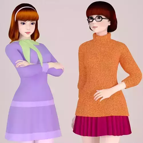  Daphne and Velma pose 01