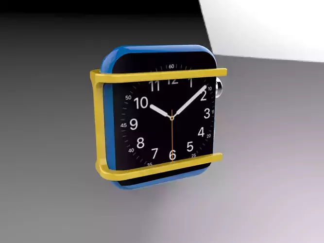 Apple watch screen guard 3D print model