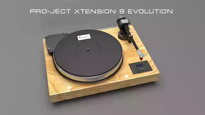 Pro-Ject Xtension 9 Evolution 3d model Low-poly 3D model