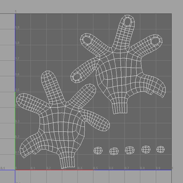 Policeman cartoon rigged 3D model_18