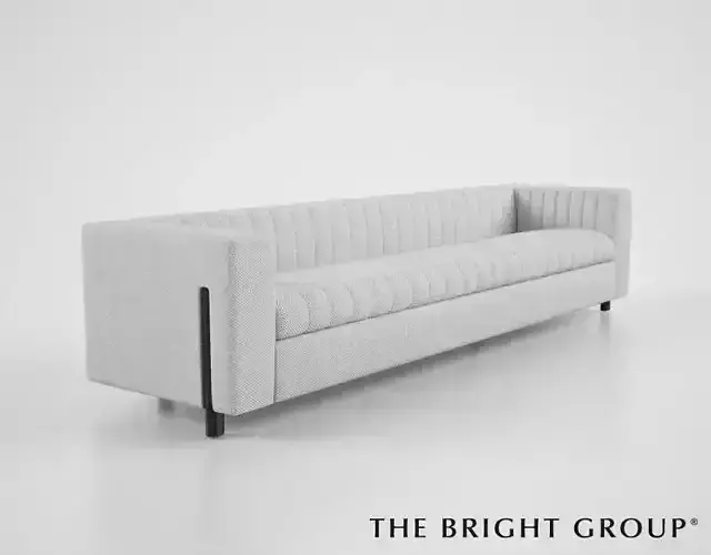 The Bright Group Gray Sofa