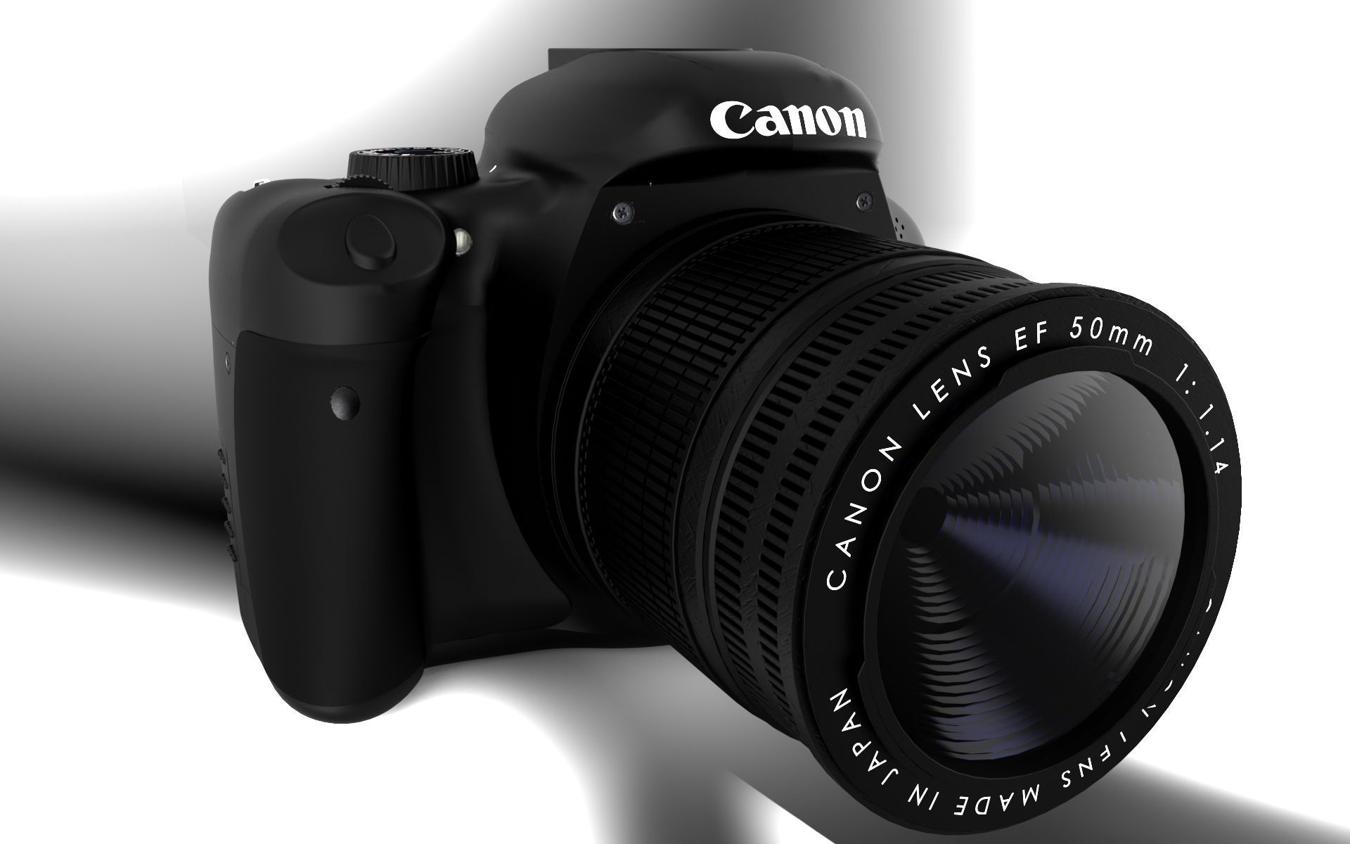 Canon EOS Rebel T2i 3D model_1