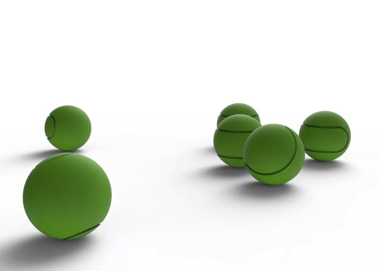 Tennis Ball Free 3D model