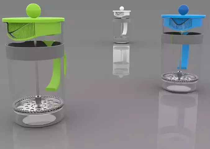 Jug french press coffee maker