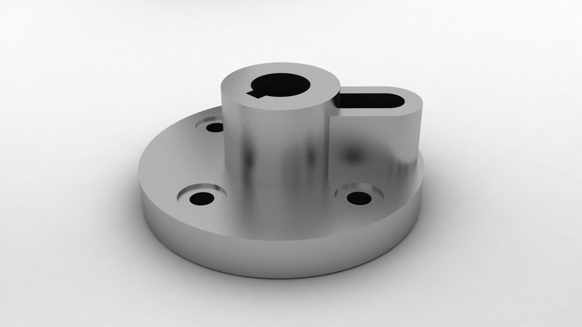 Crank DIsk Free 3D model_2