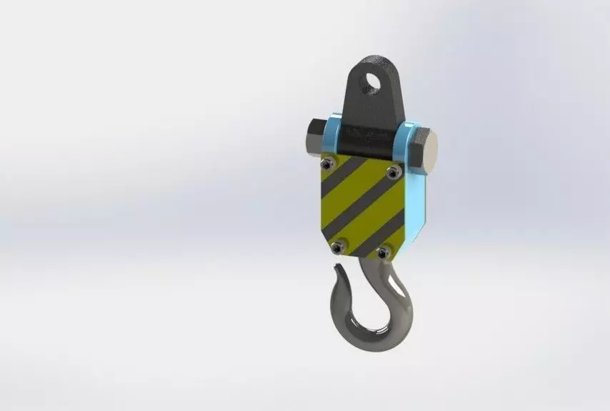 Crane Hook Free 3D model
