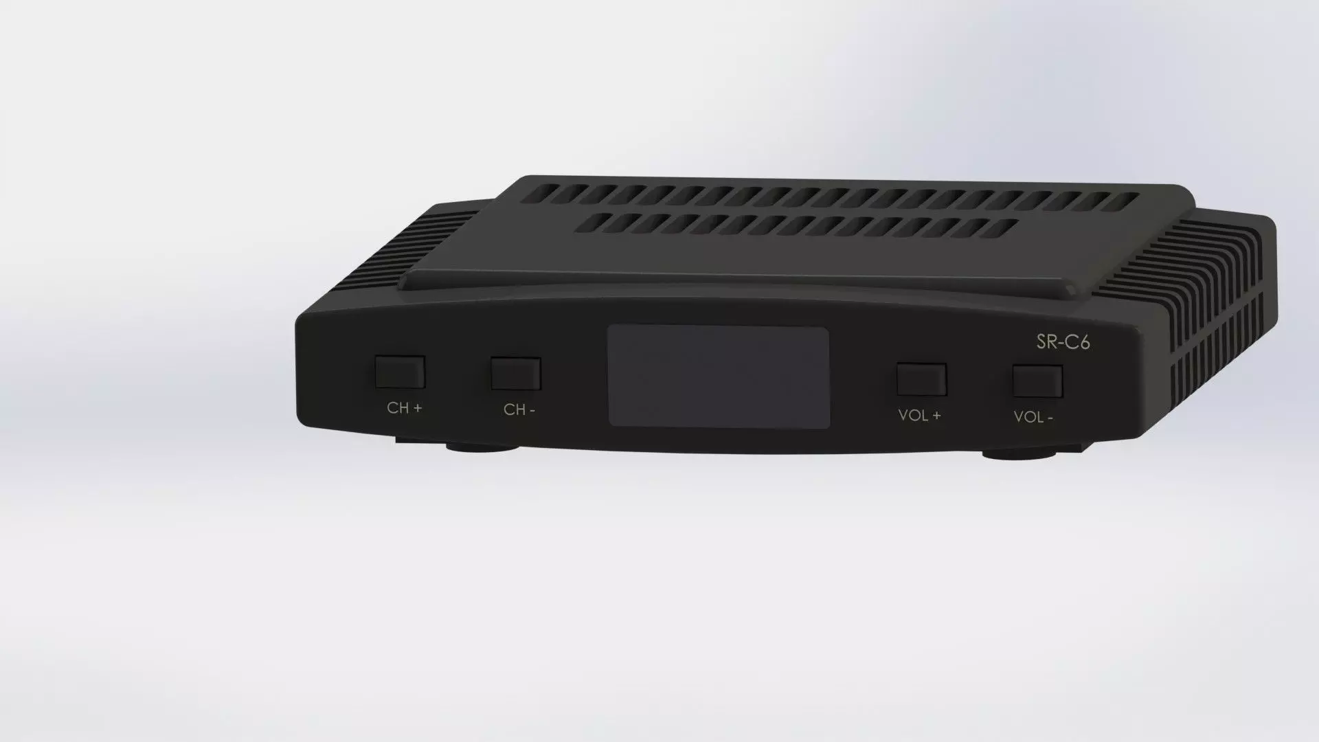 Satellite receiver Model SRC6 Free 3D model_0