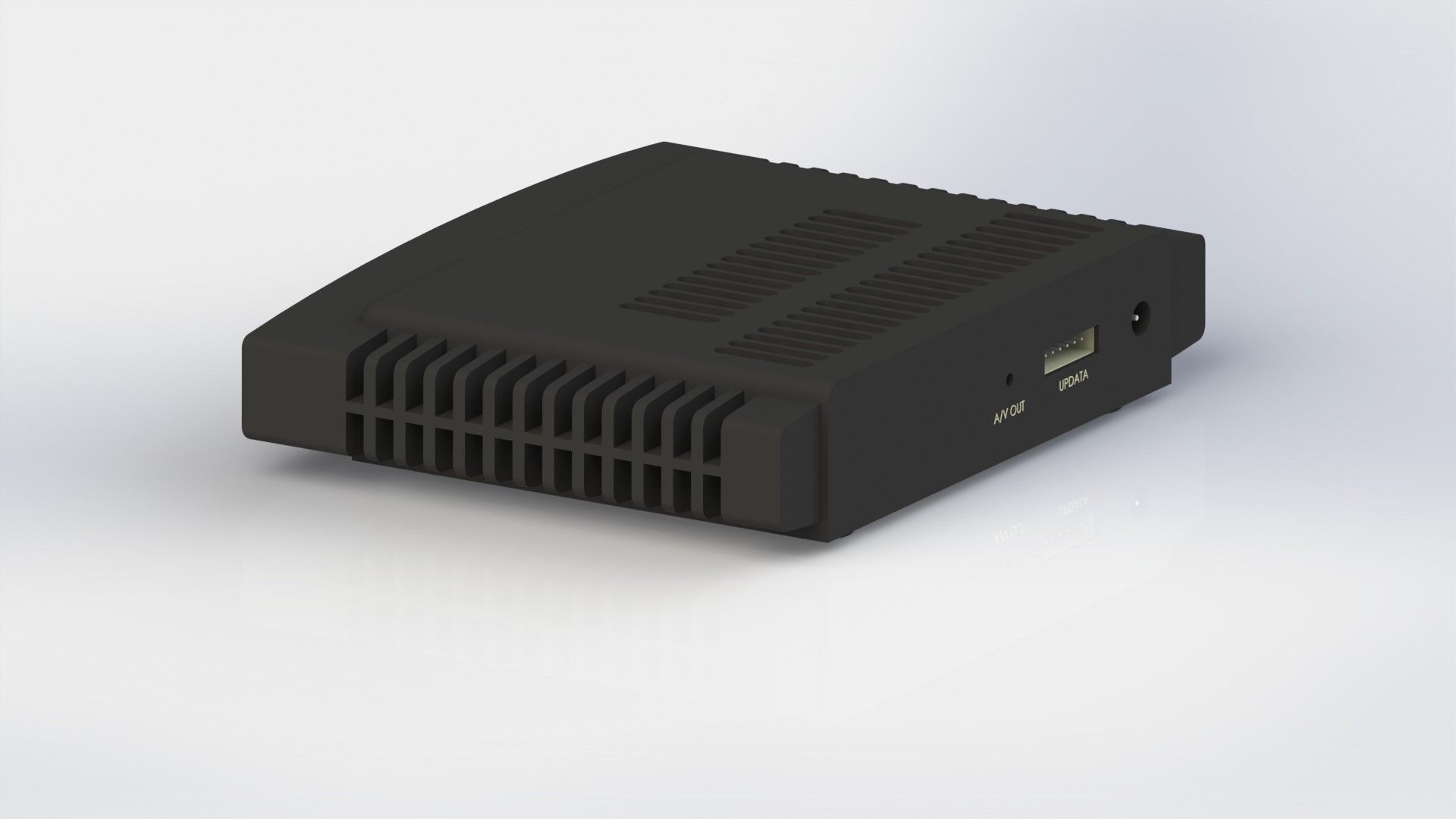 Satellite receiver Model SRC6 Free 3D model_1