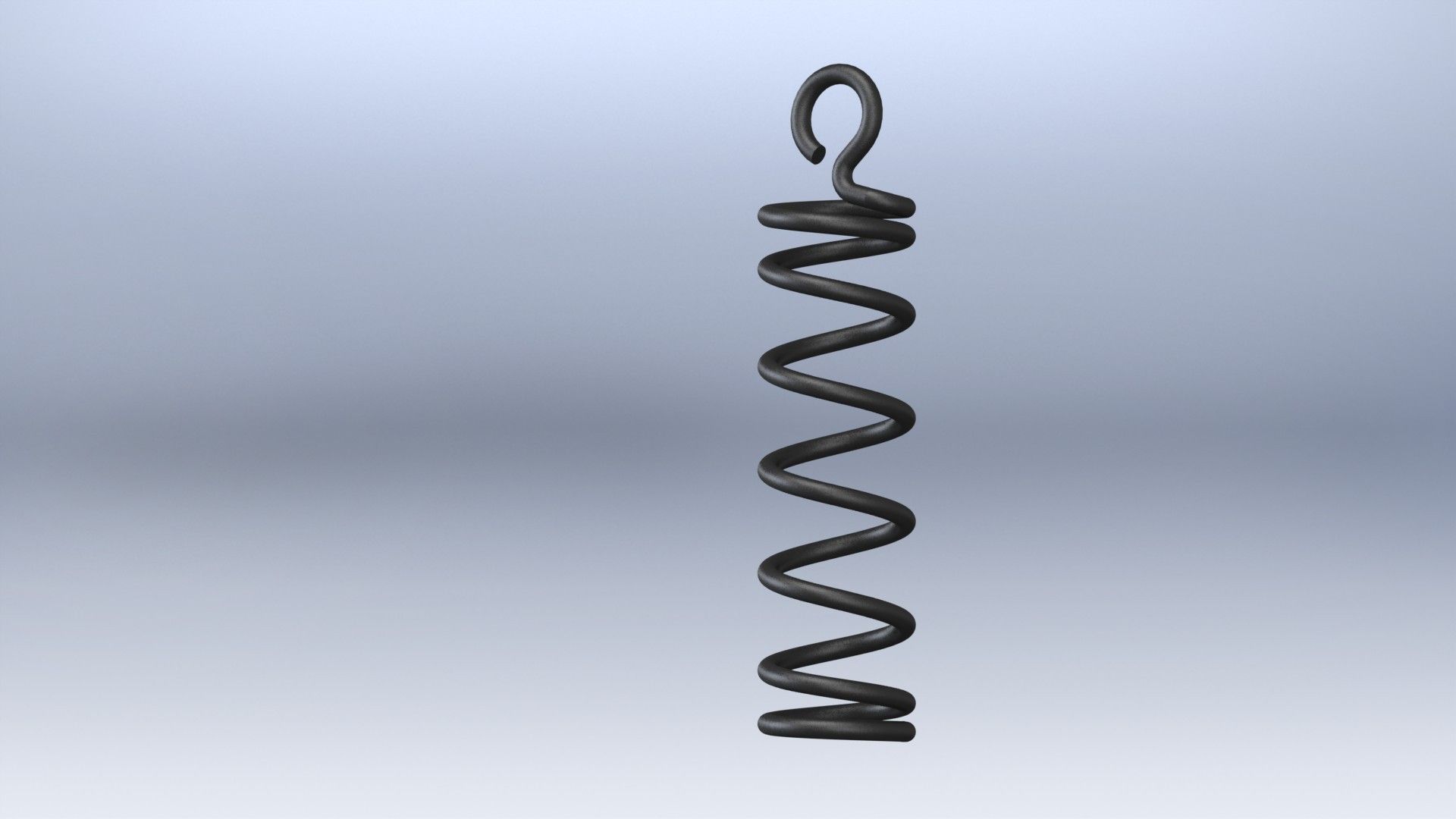 Spring spiral Free 3D model_1