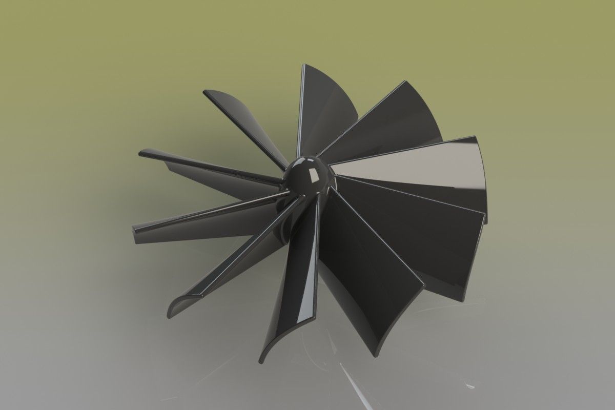 Cpu Fan Free 3D model_2