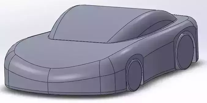Car geometry Free 3D model