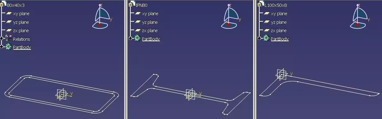 Tutorial Adding beam profiles in CATIAs catalog tutorial file... Free 3D model