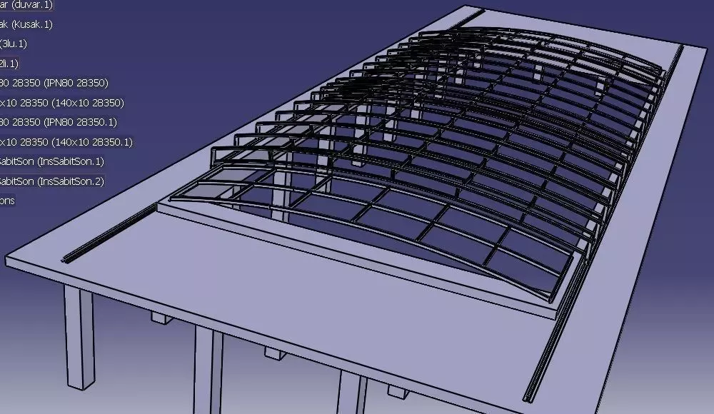 Movable roof new version Free 3D model_0