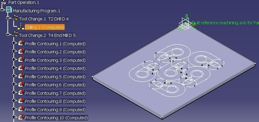 Delta Robot Free 3D model_7