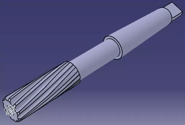 Reamer milling cutter Free 3D model_0