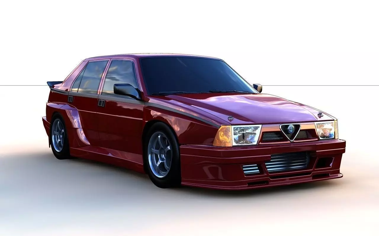 Alfa Romeo 75 Imsa 3D model