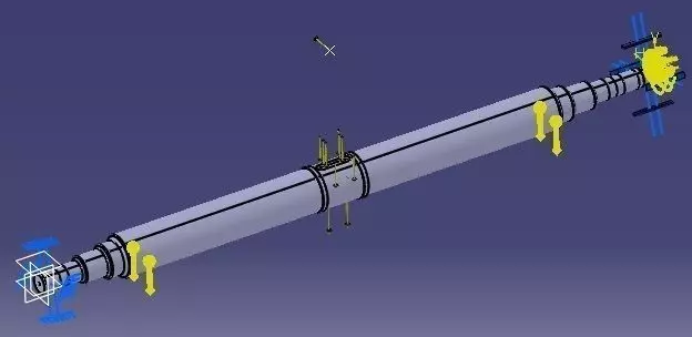 1ton shaft Free 3D model