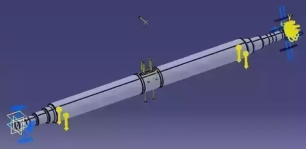 1ton shaft Free 3D model