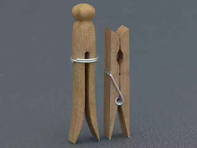 Wooden Clothespins
