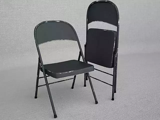 Metal Folding Chair 3D model