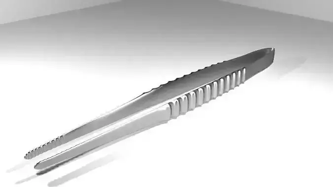 Medical Equipment Forceps 3D model