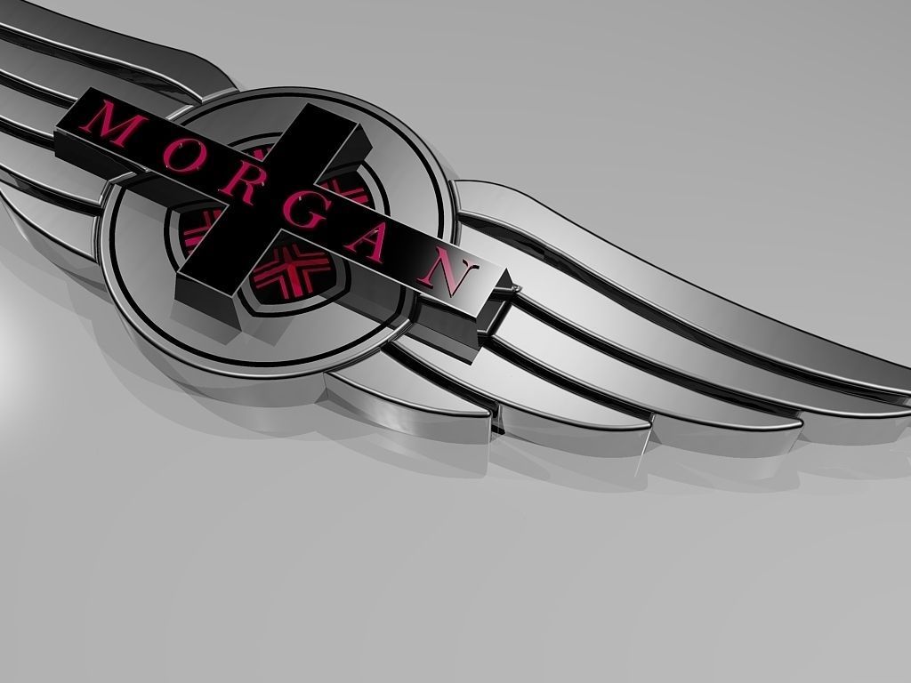 Morgan Cars Logo 3D print model_2