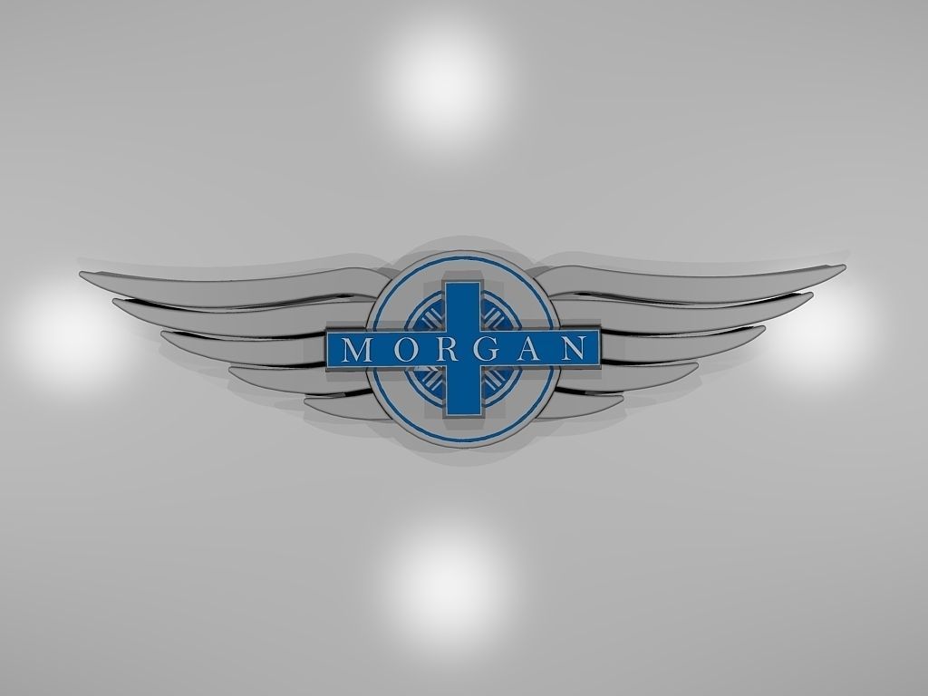 Morgan Cars Logo 3D print model_1