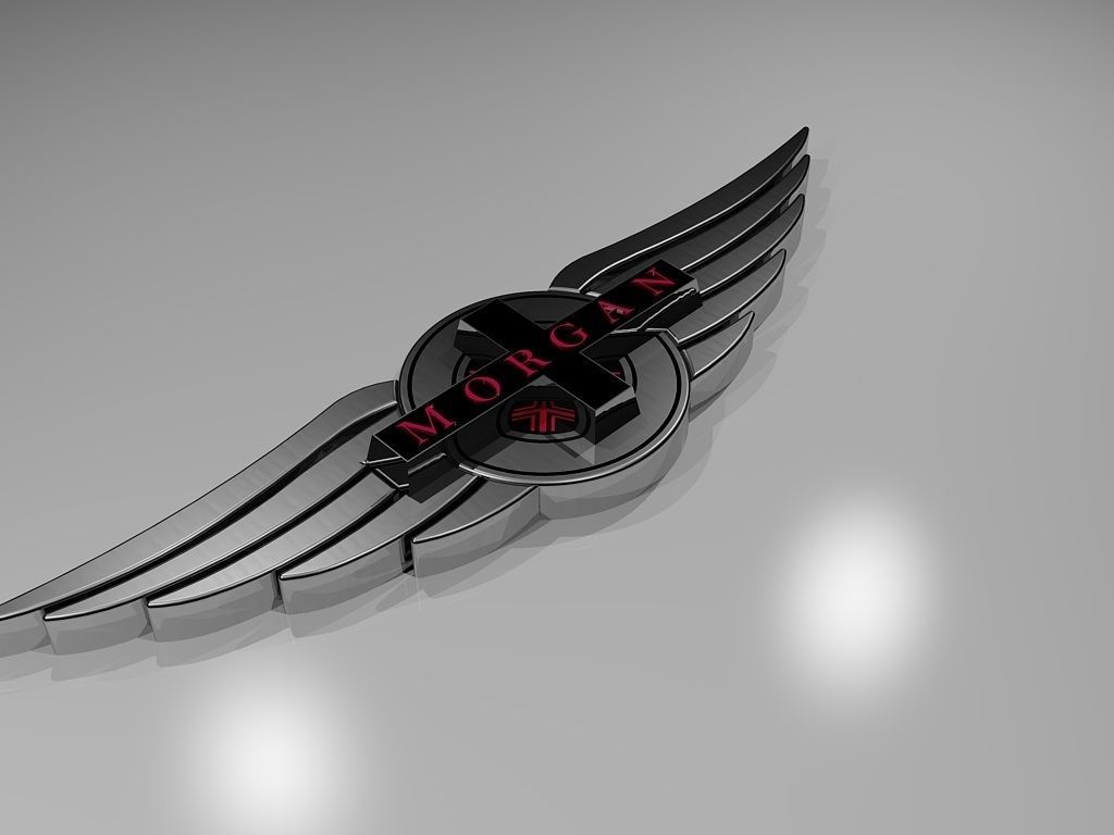 Morgan Cars Logo 3D print model_0