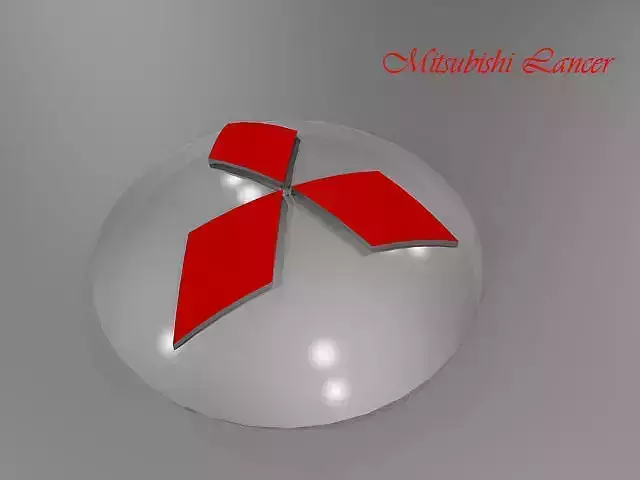 Lancer Cars Logo 3D print model