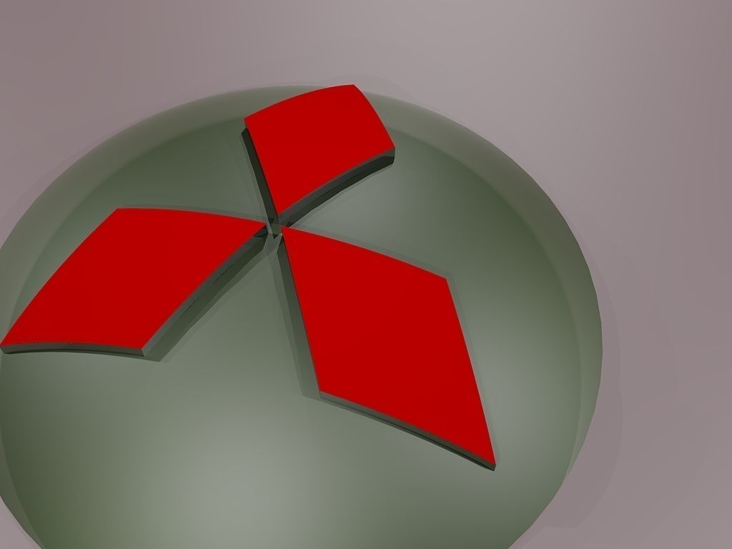 Lancer Cars Logo 3D print model_2