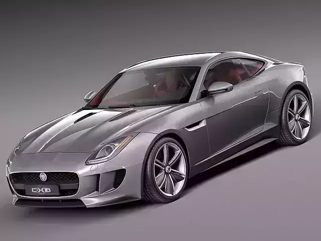 Jaguar f-type coupe C-X16 3D model