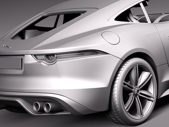 Jaguar f-type coupe C-X16 3D model_15