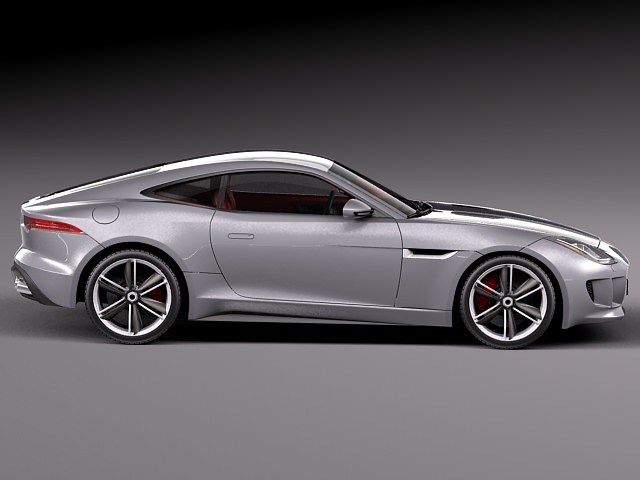 Jaguar f-type coupe C-X16 3D model_6