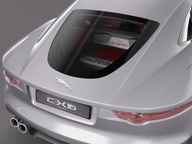 Jaguar f-type coupe C-X16 3D model_12