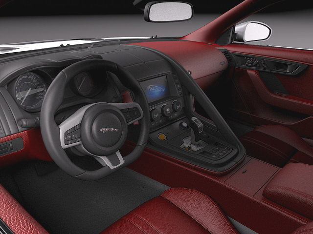 Jaguar f-type coupe C-X16 3D model_11