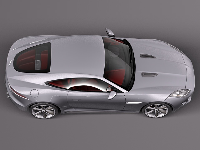 Jaguar f-type coupe C-X16 3D model_7